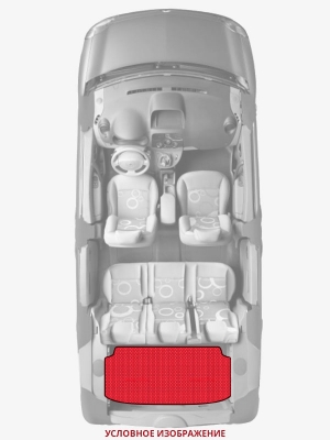 ЭВА коврики «Queen Lux» багажник для Cadillac Eldorado (4G)